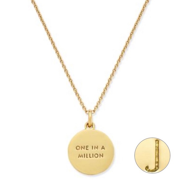 kate spade Jewelry - NWOT kate spade ♠️ Initials “J” Pendant